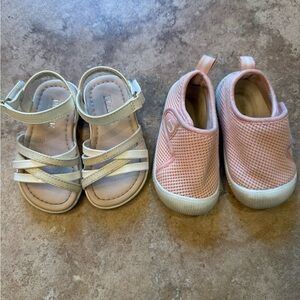 Girls Shoes size 5 Bundle (BMCityBM Walking shoes & The Childrens Place sandals)